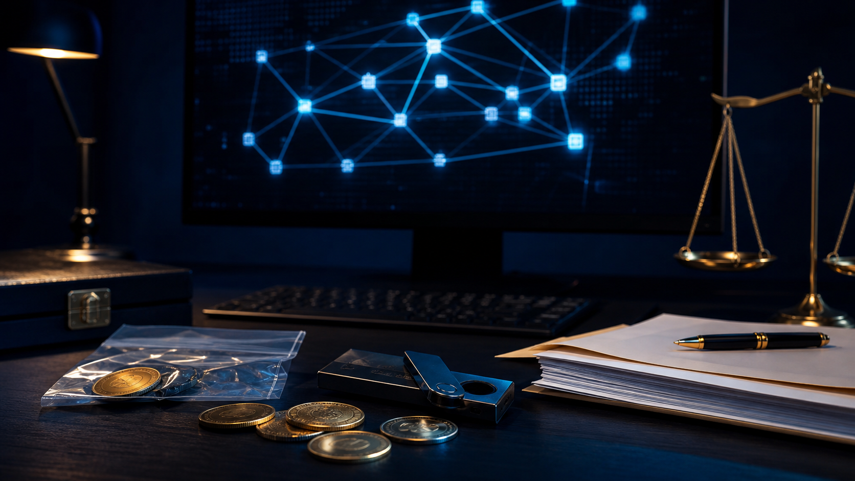 Criptomoedas apreendidas: rastreamento e demonstração de origem lícita