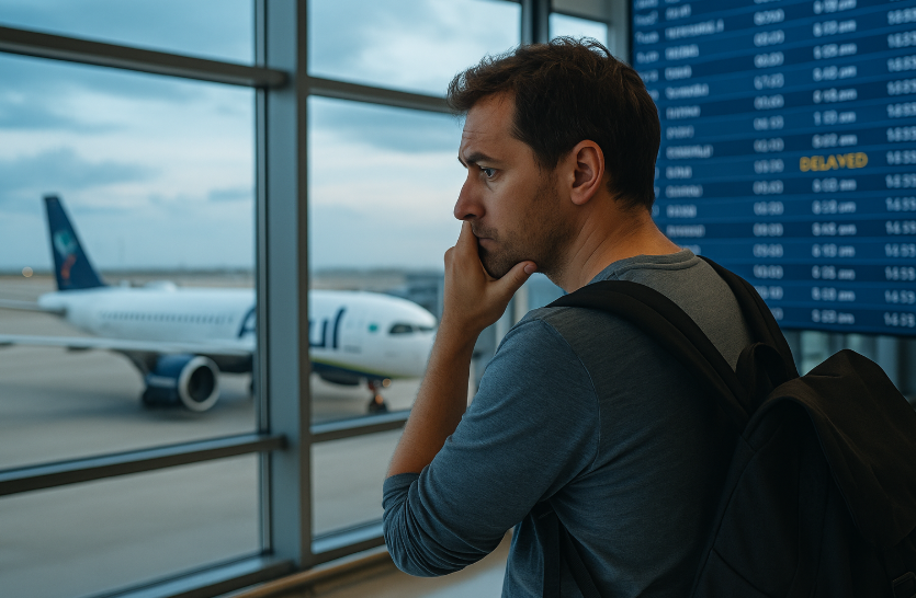 Image de capaSeu voo internacional atrasou ou foi cancelado? Veja o que a lei garante e como agir