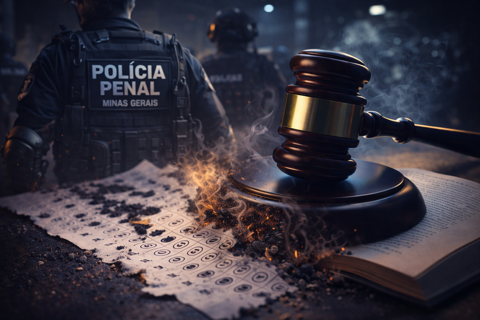 Imagem Anulação de Questões no Concurso na Polícia Penal de Minas Gerais (PPMG)