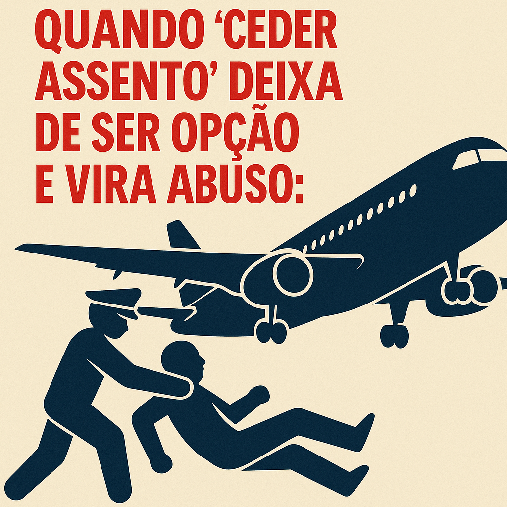 Imagem do artigoQuando “ceder assento” deixa de ser opção e vira abuso: o direito à indenização na aviação